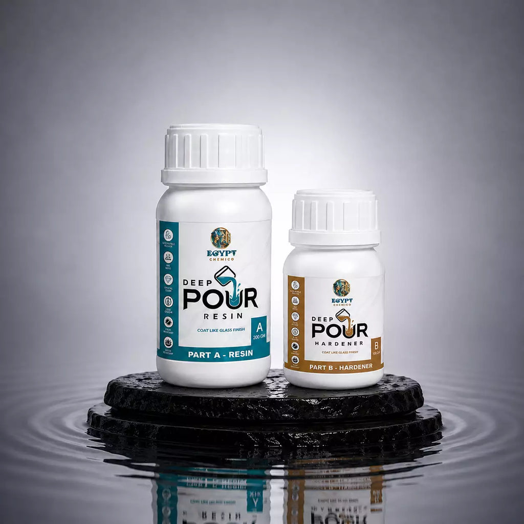 2:1 (300 gm) Egypt Chemico Crystal Clear Resin 2:1 Ratio Resin