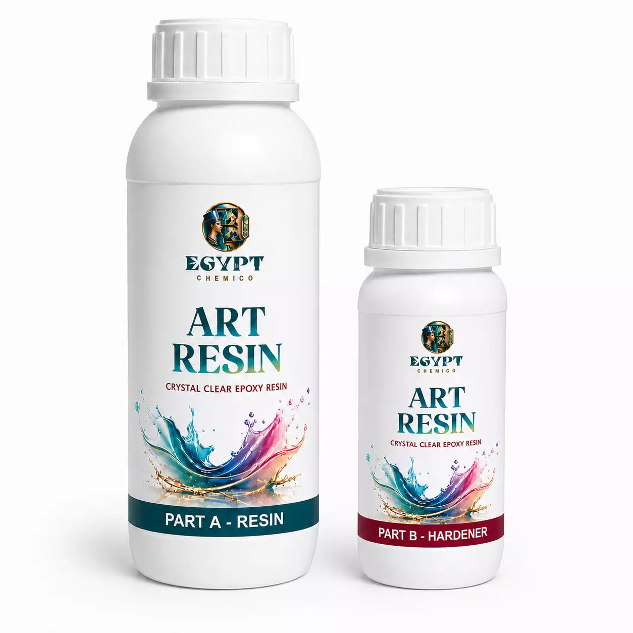 2:1 (750gm) Egypt Chemico Crystal Clear Resin 2:1 Ratio Resin